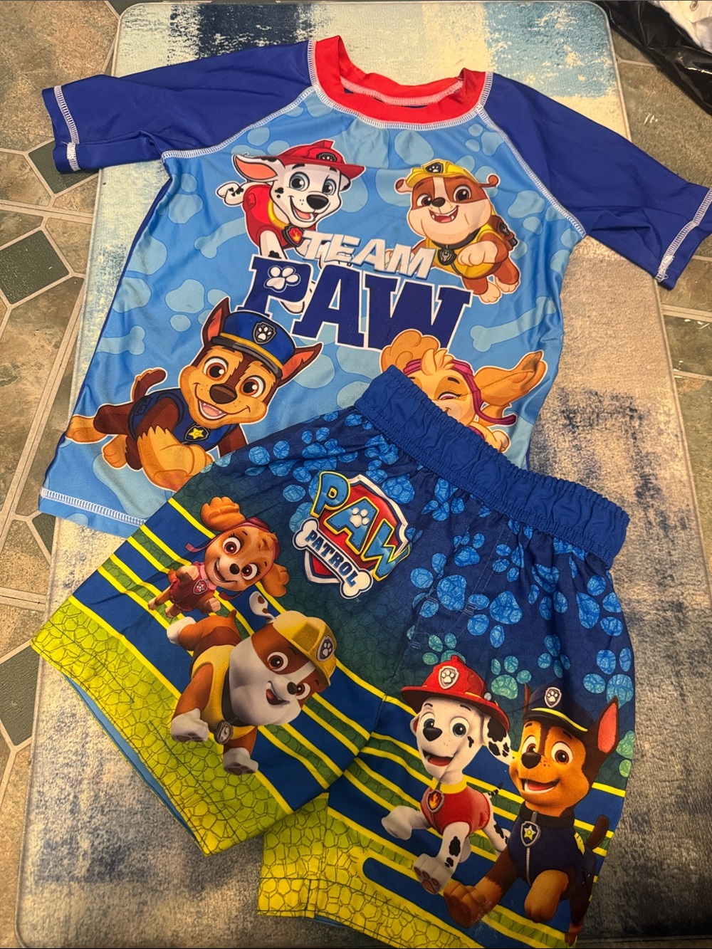 Paw Patrol Kids Swim Set - Blue